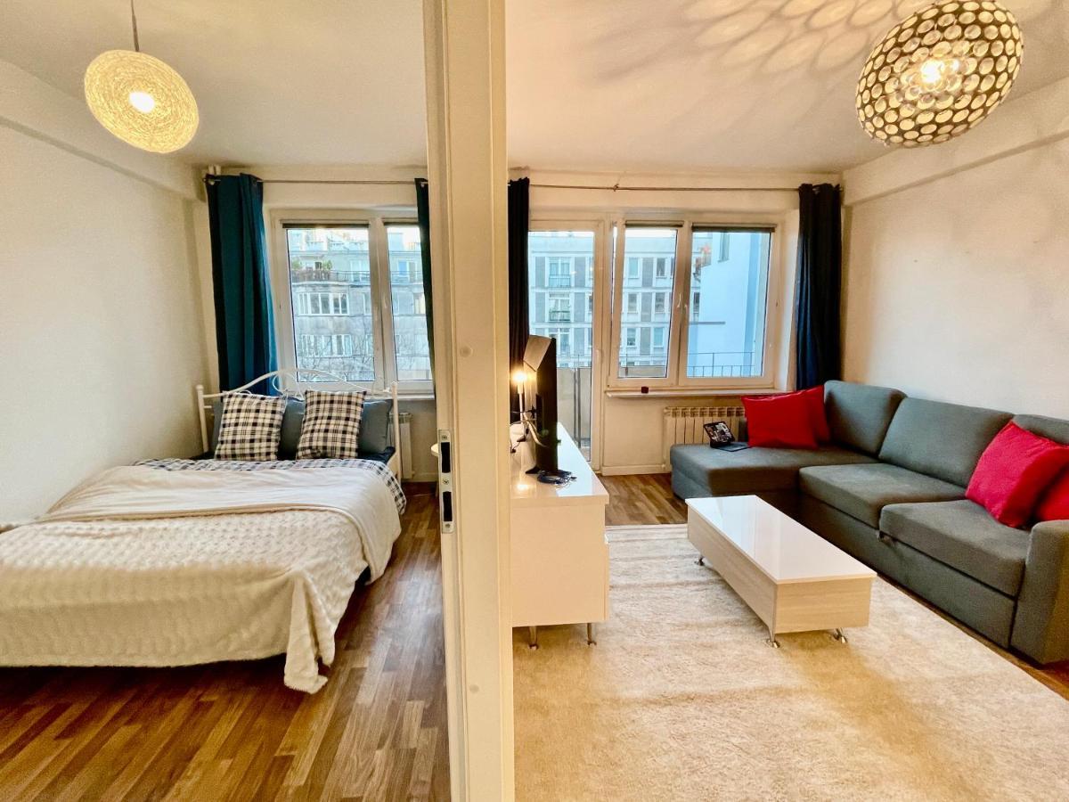 Decor 2 Metro Fast Wifi 55'Tv Netflix Hbo Cozy Apartamento Varsóvia Exterior foto